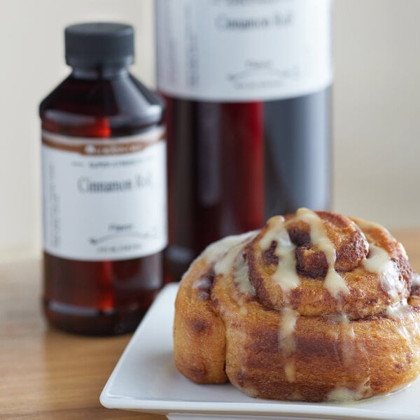 LorAnn Oils 16 fl. oz. Cinnamon Roll Super Strength Flavor