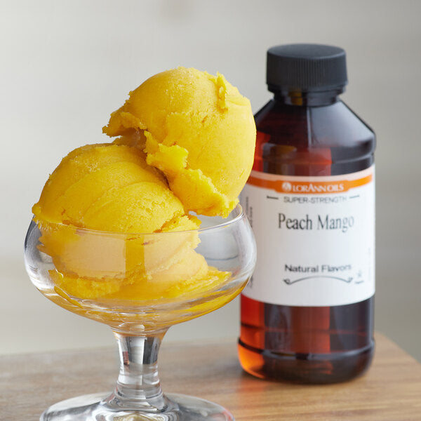 LorAnn Oils 16 fl. oz. All-Natural Peach Mango Super Strength Flavor