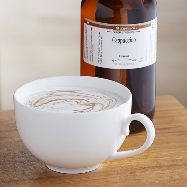 LorAnn Oils 16 fl. oz. Cappuccino Super Strength Flavor