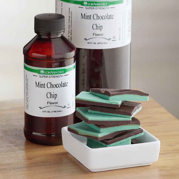 LorAnn Oils 4 fl. oz. Mint Chocolate Chip Super Strength Flavor