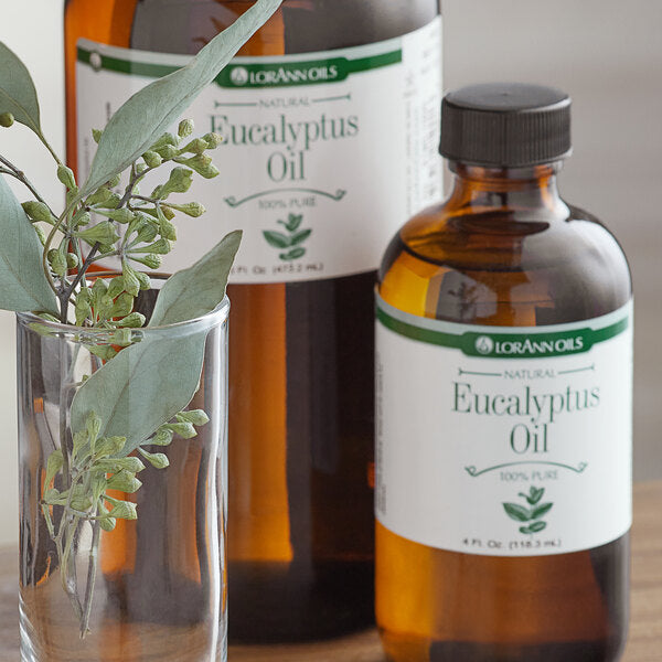 LorAnn Oils 4 fl. oz. All-Natural Eucalyptus Super Strength Flavor