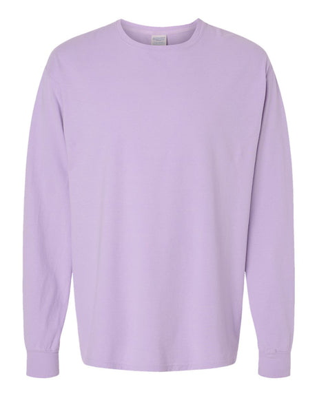 Hanes® Garment Dyed Long Sleeve Crewneck T-Shirt