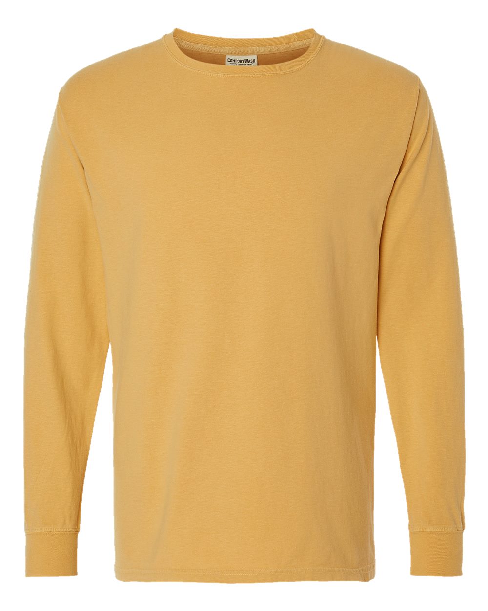Hanes® Garment Dyed Long Sleeve Crewneck T-Shirt