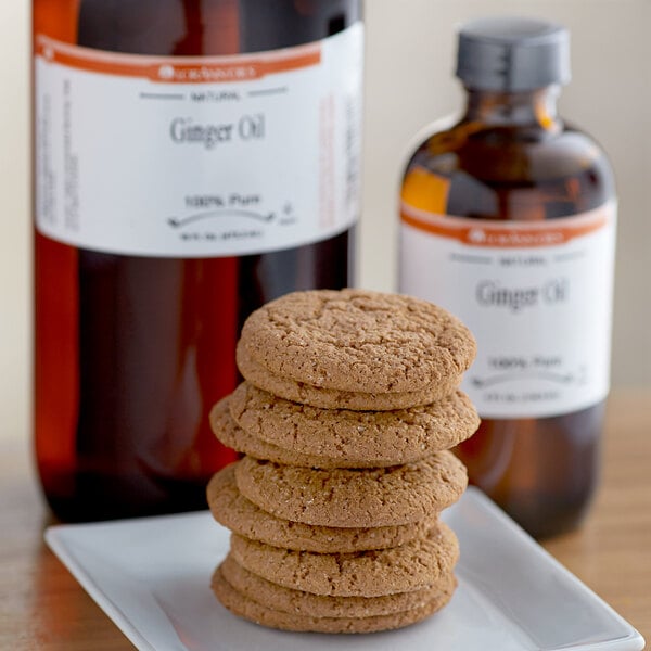 LorAnn Oils 4 fl. oz. All-Natural Ginger Super Strength Flavor