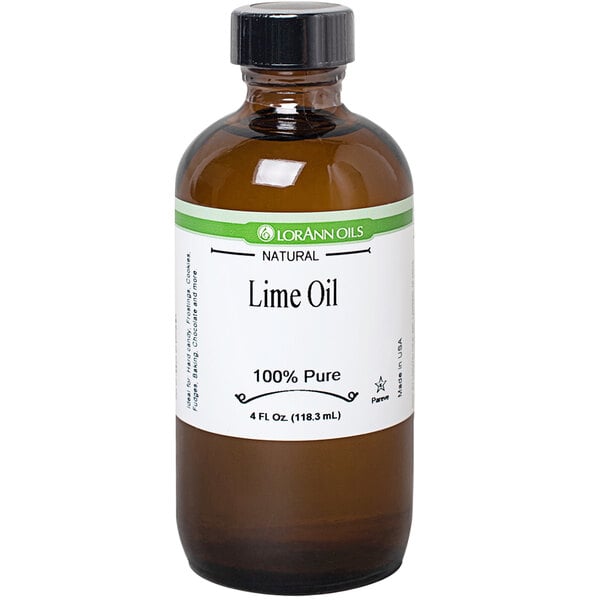 LorAnn Oils 4 fl. oz. All-Natural Lime Super Strength Flavor