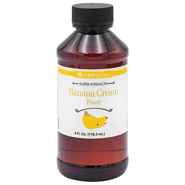 LorAnn Oils 4 fl. oz. Banana Cream Super Strength Flavor