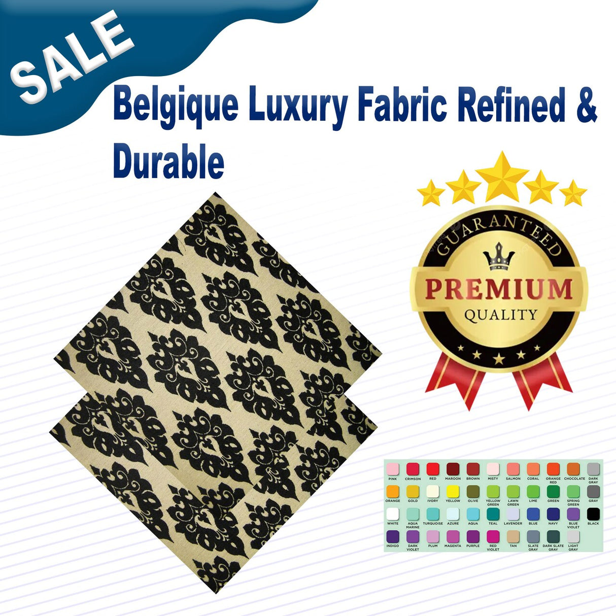 Belgique Luxury Fabric Refined & Durable