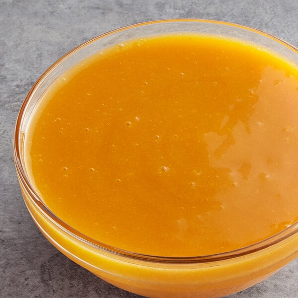 Les Vergers Boiron Apricot 100% Fruit Puree 2.2 lb. - 6/Case