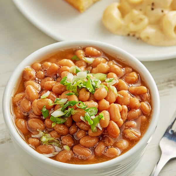 Furmano's #10 Can New England Style Vegetarian Baked Beans - 6/Case