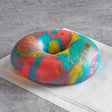 Original Bagel 4.5 oz. New York Style Rainbow Bagel - 75/Case