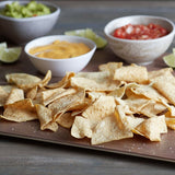Mission 30 lb. 4-Cut White Unfried Tortilla Chips