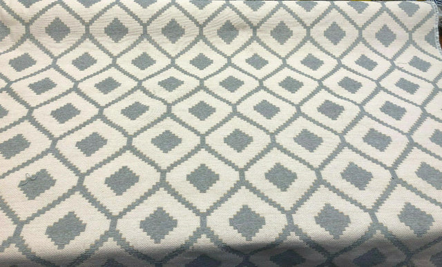 P Kaufmann Elation Ocean Mist Blue Reversible Chenille Fabric - Ocean Mist Blue Reversible Chenille, 57" Width (By The Yard)