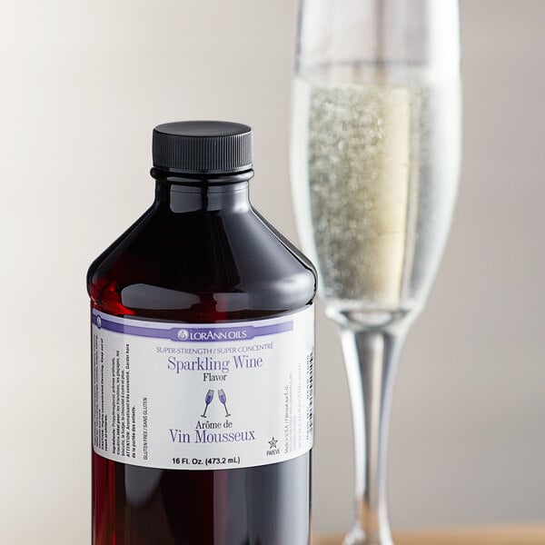 LorAnn Oils 16 fl. oz. Sparkling Wine Super Strength Flavor
