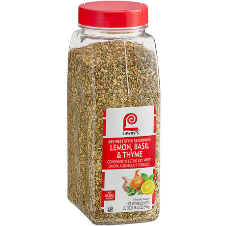 Lawry's Lemon, Basil, and Thyme Key West-Style Seasoning 20 oz.