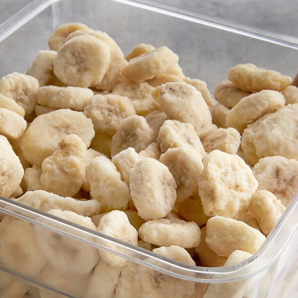 20 lb. IQF Sliced Bananas