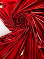 Red Polyamide Elastane Knitted Fabric