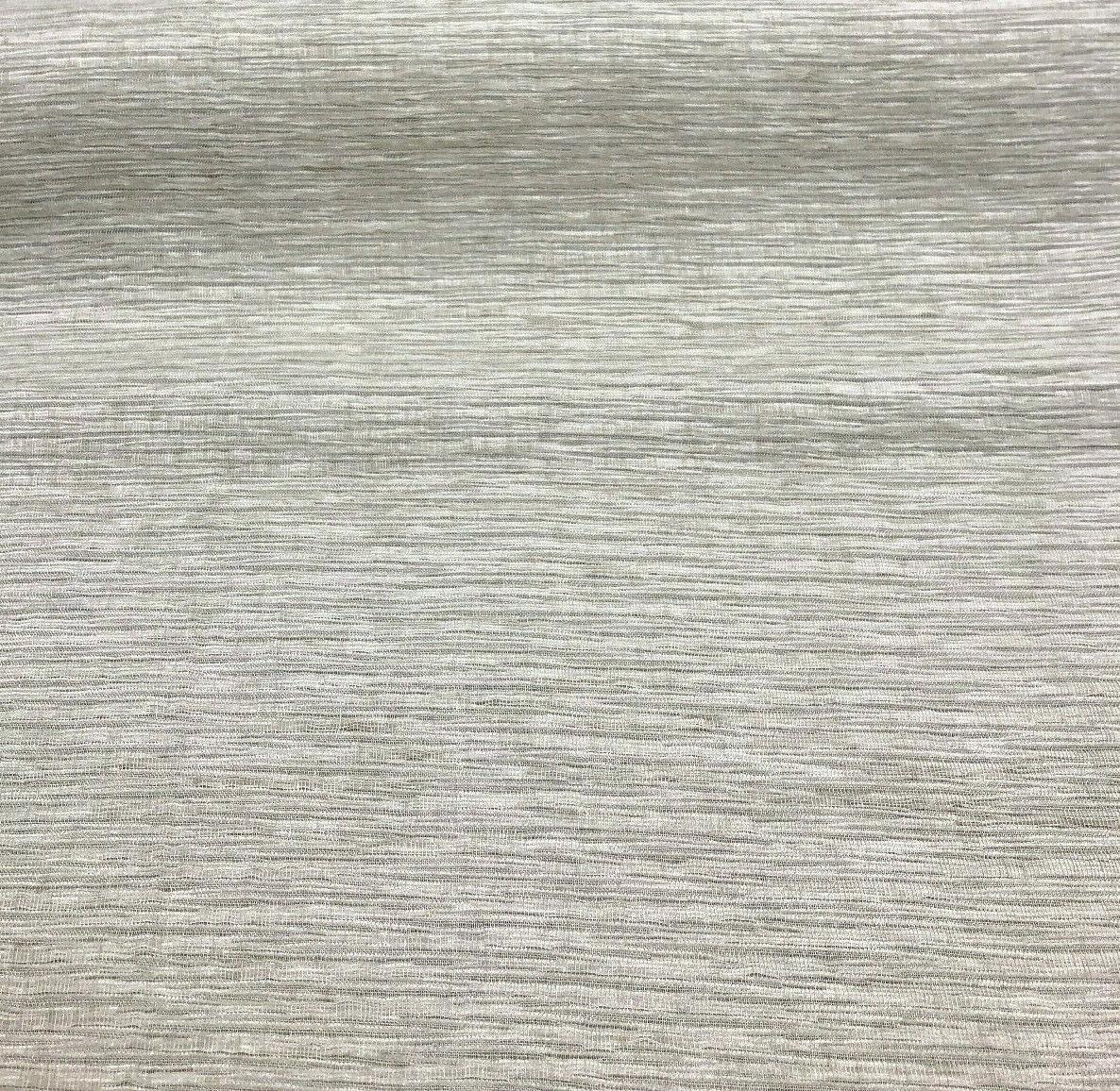P Kaufmann Ocean Shore Sheer Natural Linen Look Polyester Fabric - Natural Linen Look, Sheer, 118" Width (1 Yard)