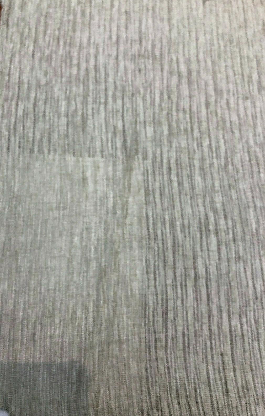 P Kaufmann Ocean Shore Sheer Natural Linen Look Polyester Fabric - Natural Linen Look, Sheer, 118" Width (1 Yard)