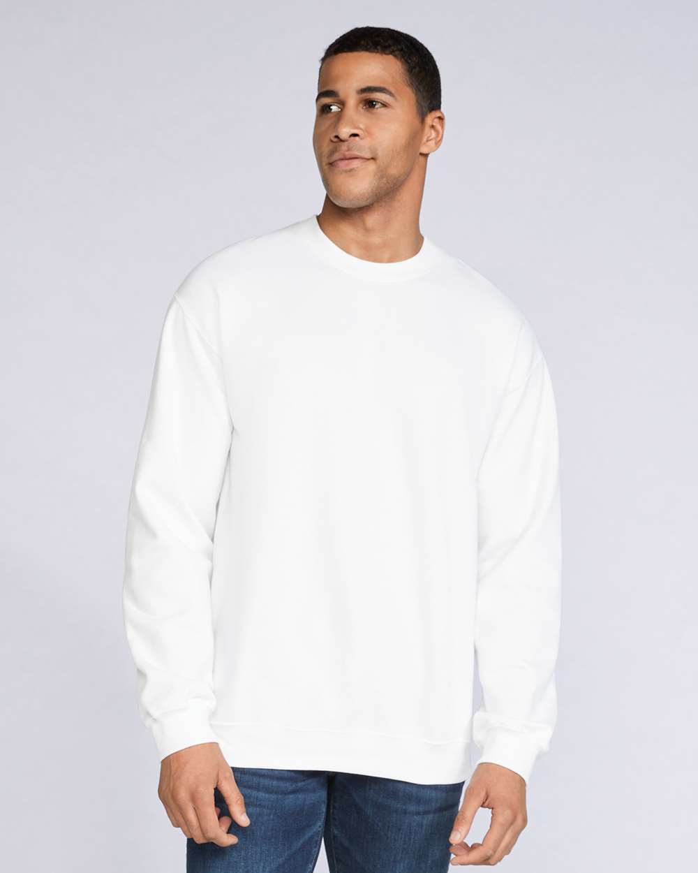 Gildan® Softstyle Midweight Crewneck Long Sleeve Sweatshirt