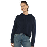 BELLA + CANVAS® Women’s Crop Fleece Long Sleeve Hoodie Sweatshirt