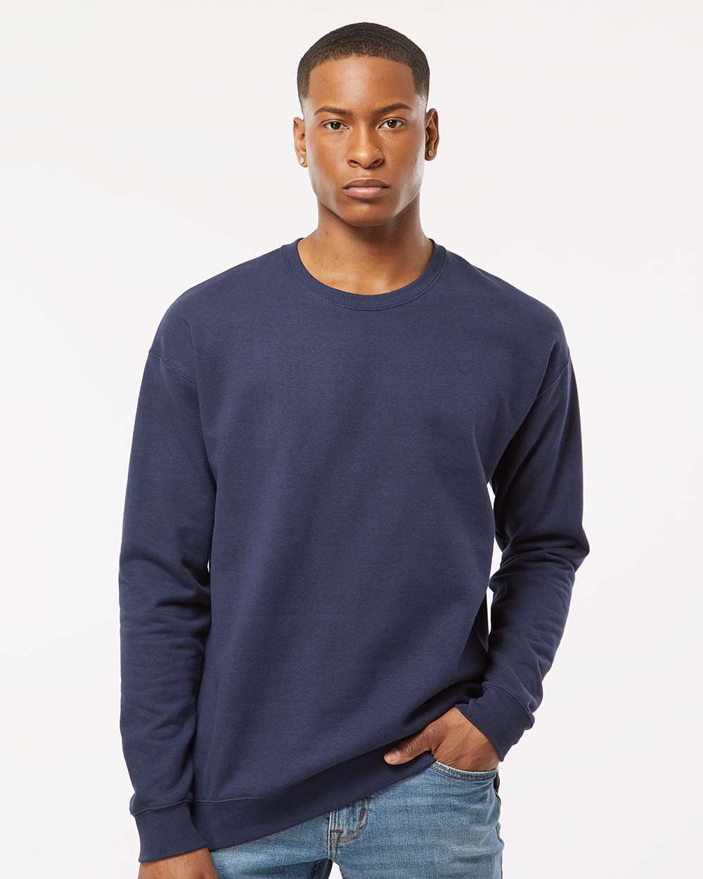 Tultex® Long Sleeve Fleece Crewneck Sweatshirt