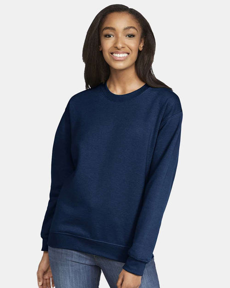 Gildan® Softstyle Midweight Crewneck Long Sleeve Sweatshirt