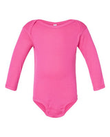 Infant Long Sleeve Baby Rib Bodysuit