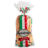 Amoroso's Philadelphia Hearth-Baked Sliced Club Roll 2.1 oz. - 80/Case