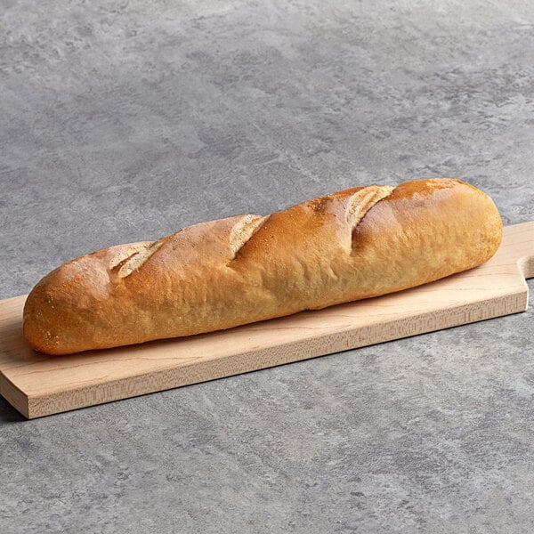 Amoroso's Philadelphia Hearth-Baked Unsliced Hoagie Roll 4.1 oz. - 48/Case
