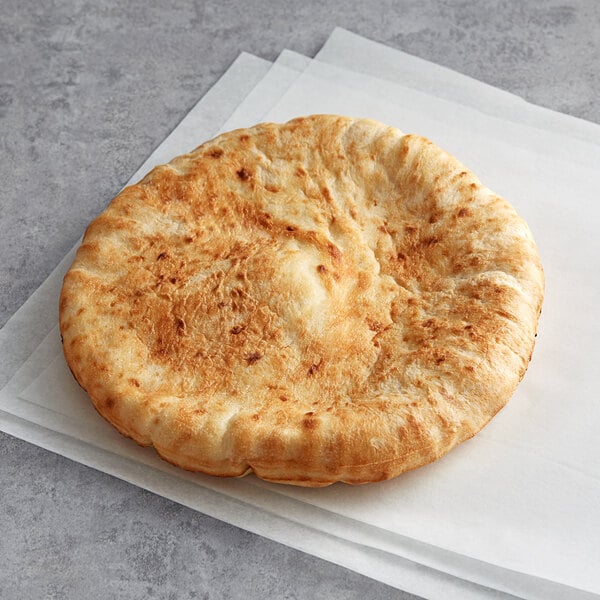Father Sam's Bakery 8" White Pita Pocket Bread - 24/Case