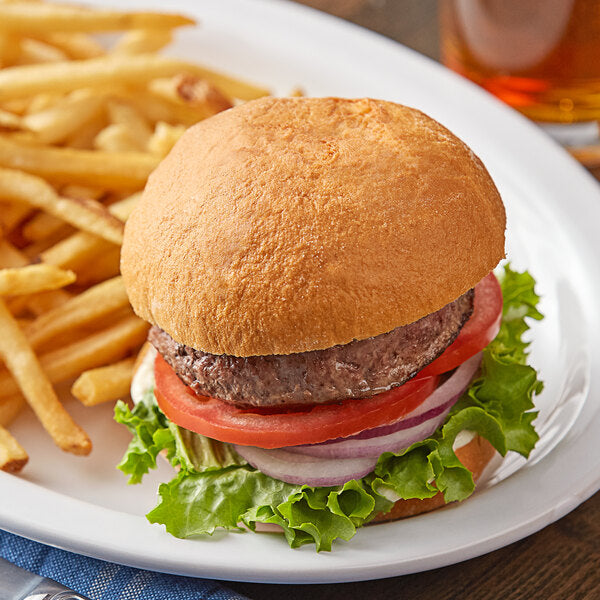 Udi's Individually Wrapped Gluten-Free Sliced Hamburger Buns 4" - 24/Case