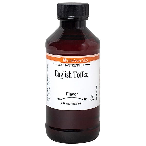 LorAnn Oils 4 fl. oz. English Toffee Super Strength Flavor
