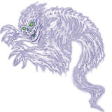 Scary Spirit Props Halloween Ghostly Wall Decorations Seasonal Decor 31/39 Inch