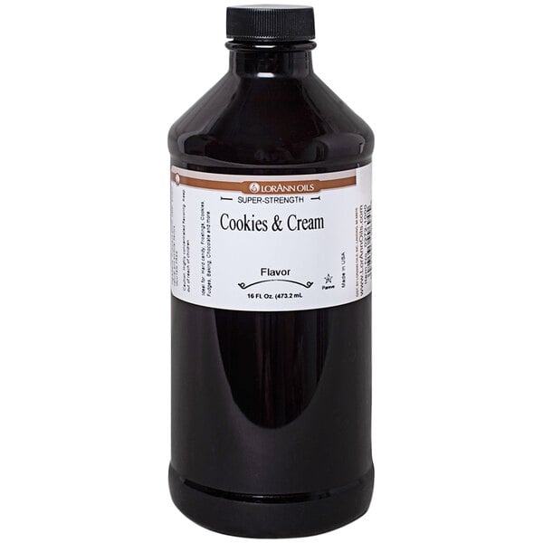 LorAnn Oils 16 fl. oz. Cookies and Cream Super Strength Flavor