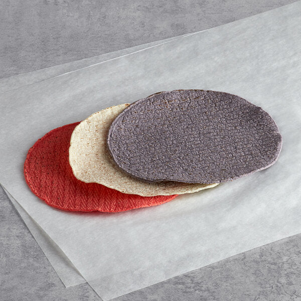 Mission 6" Tri-Color Corn Tortilla For Frying Variety Pack - 720/Case