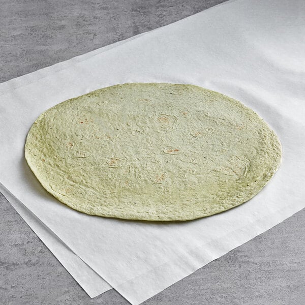 Father Sam's Bakery 12" Garden Spinach Tortillas - 72/Case