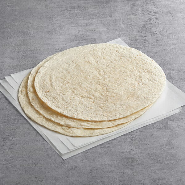 Father Sam's Bakery 12" Flour Tortillas - 72/Case