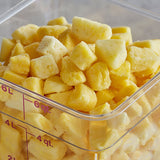 30 lb. IQF Chunks of Organic Pineapples