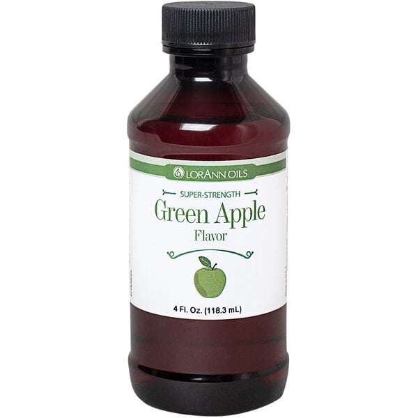 LorAnn Oils 4 fl. oz. Green Apple Super Strength Flavor