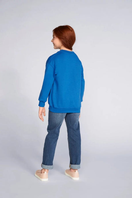Gildan Youth Heavy Blend Crewneck Sweatshirt Kids USA
