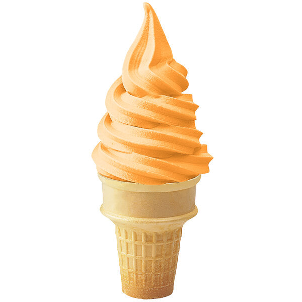 Frostline Pumpkin Spice Soft Serve Ice Cream Mix 6 lb. - 4/Case