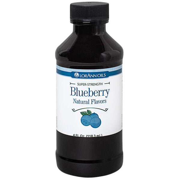 LorAnn Oils 4 fl. oz. All-Natural Blueberry Super Strength Flavor