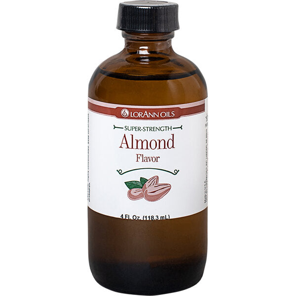 LorAnn Oils 4 fl. oz. Bitter Almond Super Strength Flavor