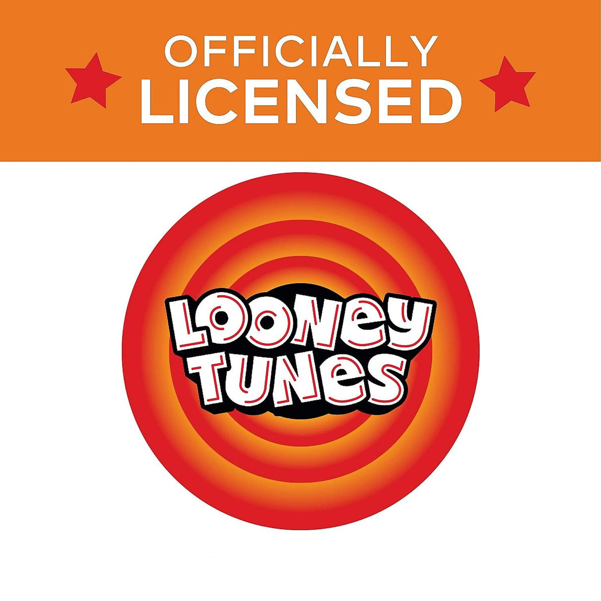 1 1/2" Looney Tunes Characters Valentine’s Day Sticker Roll 100 Pc