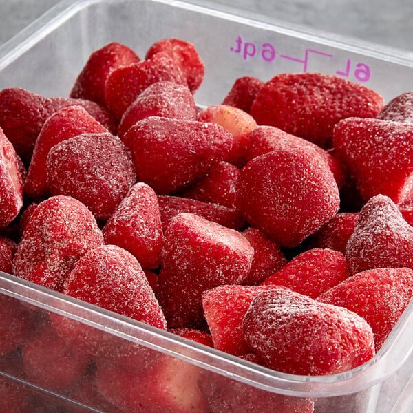 IQF Whole Strawberries 30 lb.