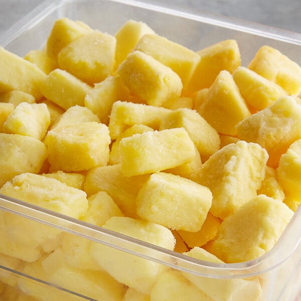10 lb. IQF Diced Pineapple Chunks