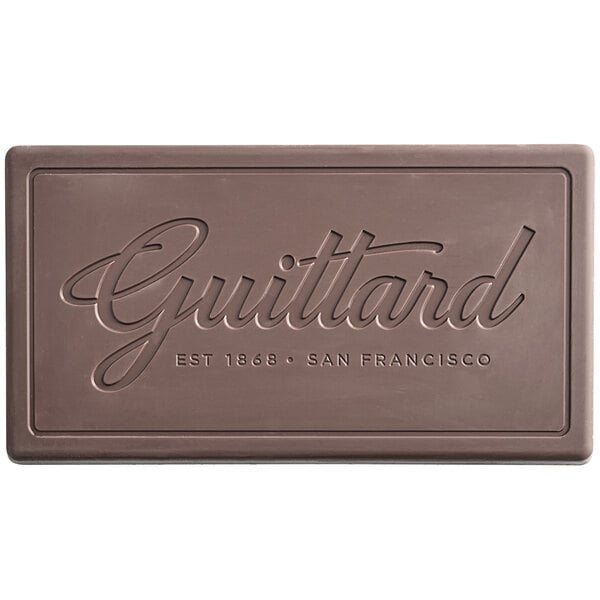 Guittard 10 lb. Gourmet 63% Bittersweet Baking Bar