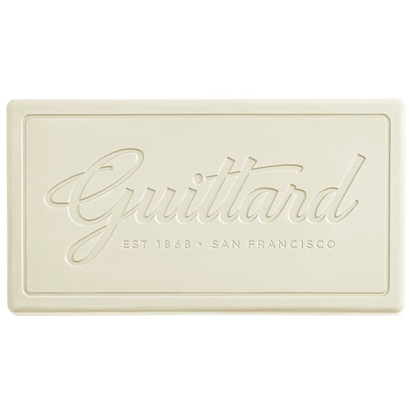 Guittard 10 lb. High Sierra 28% White Baking Bar