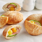 Father Sam's Bakery 3" Mini White Pita Pocket - 108/Case