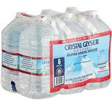 Crystal Geyser 1 Gallon Natural Spring Water - 6/Case